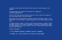 Windows Blue Screen of Death
